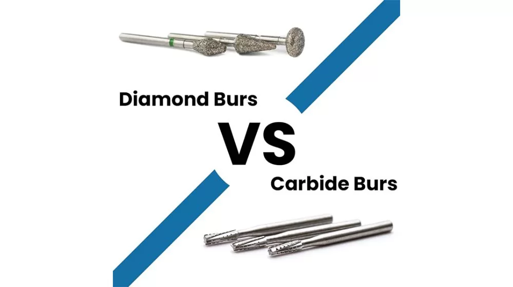 carbide bur vs diamond bur