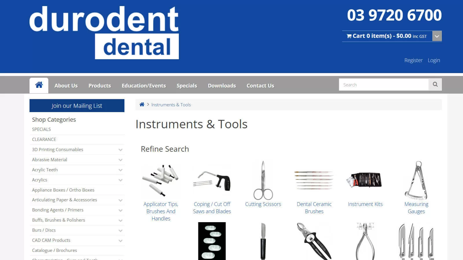 Dental Instruments and Equipment Suppliers in Australia